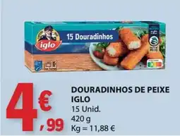 E.Leclerc douradinhos de peixe iglo promoção
