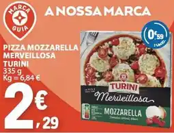 E.Leclerc pizza mozzarella merveilosa turini promoção