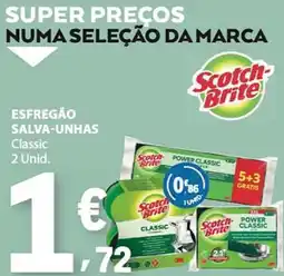 E.Leclerc Scotch-Brite esfregão salva-unhas classic promoção