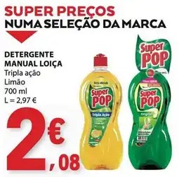 E.Leclerc Super Pop detergente manual loiça promoção