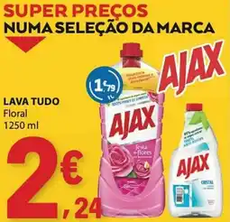E.Leclerc lava tudo floral ajax promoção