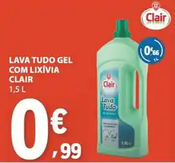 E.Leclerc lava tudo gel clair promoção