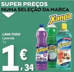 E.Leclerc Xanpa lava tudo lavanda promoção