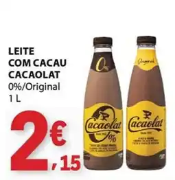 E.Leclerc Leite com cacau cacaolat promoção
