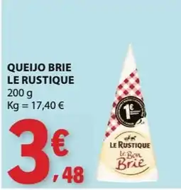 E.Leclerc Queijo Brie Le Rustique promoção