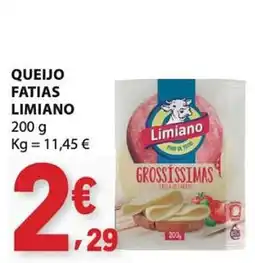 E.Leclerc Queijo fatias limiano promoção