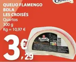 E.Leclerc Queijo flamengo bola les croisés promoção