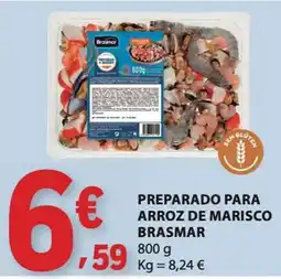 E.Leclerc Preparado para arroz de marisco brasmar promoção