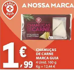 E.Leclerc chamuças de carne marca guia promoção