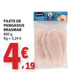 E.Leclerc filete de pangasius brasmar promoção