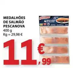 E.Leclerc medalhões de salmão pescanova promoção