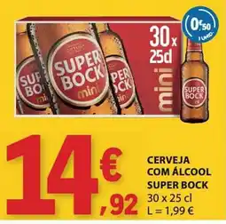 E.Leclerc Cerveja com álcool super bock promoção