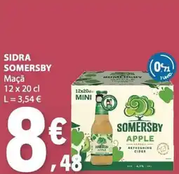 E.Leclerc Sidra somersby maçã promoção