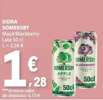 Sidra somersby maçã/blackberry