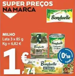 E.Leclerc Bonduelle milho promoção