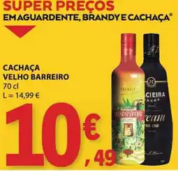 E.Leclerc Cachaça Velho Barreiro promoção