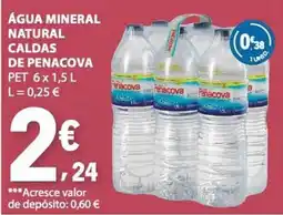E.Leclerc Água mineral natural caldas de penacova promoção
