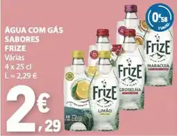 E.Leclerc Água com gás sabores frize promoção