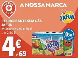 E.Leclerc refrigerante sem gás jafun multifrutos promoção