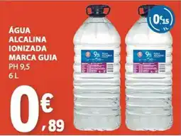 E.Leclerc Água alcalina ionizada marca guia promoção