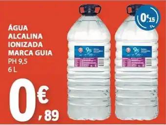 E.Leclerc Água alcalina ionizada marca guia promoção