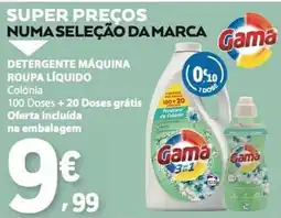 E.Leclerc Detergente máquina roupa líquido colônia gama promoção
