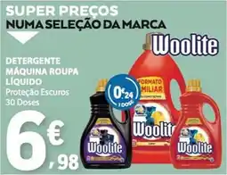 E.Leclerc Detergente máquina roupa líquido proteção escuros woolite promoção