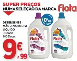 E.Leclerc Detergente máquina roupa líquido flota essência promoção