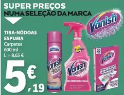 E.Leclerc Vanish Tira-Nódoas Espuma promoção