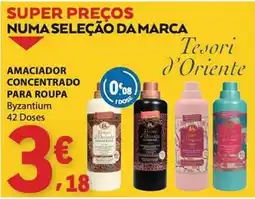 E.Leclerc Amaciador concentrado para roupa Byzantium promoção
