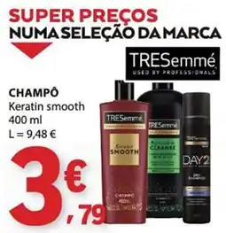 E.Leclerc Tresemme champô keratin smooth promoção