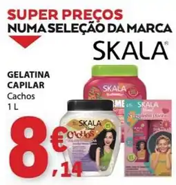 E.Leclerc gelatina capilar cachos skala promoção