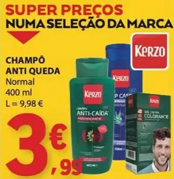 E.Leclerc Champô anti queda kerzo promoção