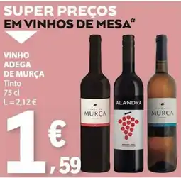E.Leclerc Vinho adega de murça tinto promoção