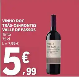 E.Leclerc vinho doc trás-os-montes valle de passos promoção
