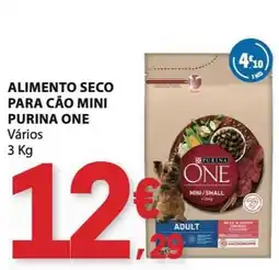 E.Leclerc alimento seco para cão mini purina one promoção