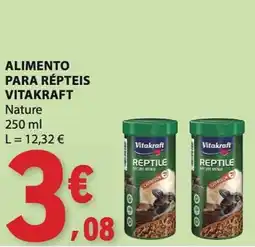 E.Leclerc alimento para répteis vitakraft promoção