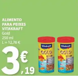 E.Leclerc Alimento para peixes vitakraft gold promoção