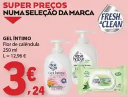 E.Leclerc gel íntimo fresh & clean promoção