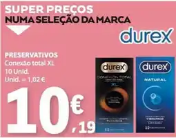 E.Leclerc preservativos durex conexão total xl promoção