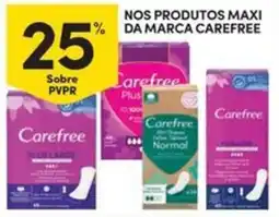 Continente Bom dia Nos produtos maxi da marca carefree promoção