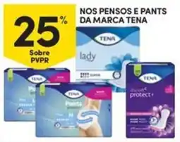 Continente Bom dia Nos pensos e pants da marca tena promoção