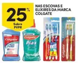 Continente Bom dia Nas escovas e elixires da marca colgate promoção