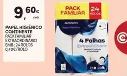 Continente Bom dia Papel higiénico continente promoção