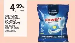 Continente Bom dia Pastilhas p/máquina da loica continente promoção
