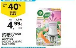 Continente Bom dia Ambientador elétrico airwick promoção