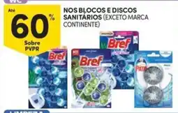 Continente Bom dia Nos blocos e discos sanitários promoção