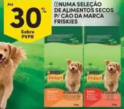 Continente Bom dia Numa seleção de alimentos secos p/cão da marca friskies promoção