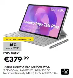 Radio Popular Tablet lenovo idea tab plus pack promoção