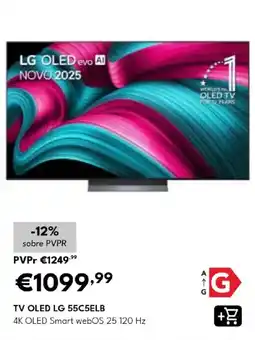 Radio Popular Tv oled lg 55c5elb promoção